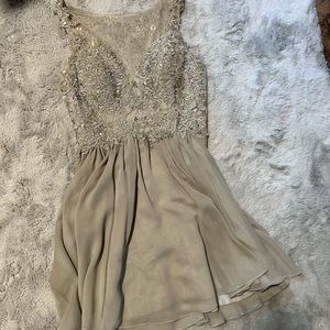 JJs house grey dress